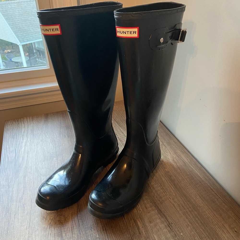 Hunter rain boots SOLD